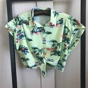 Hawaiian Crop Top